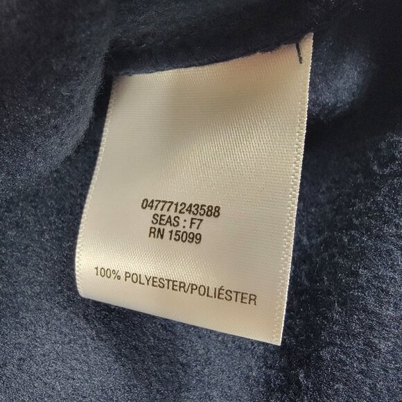 Outdoor Life Mens Large Polar Fleece Navy Blazer Vest Casual Outdoors Comfort - Picture 4 of 11